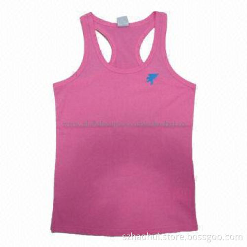 Ladies' Embroidery Tank Top, XS-3XL Sizes